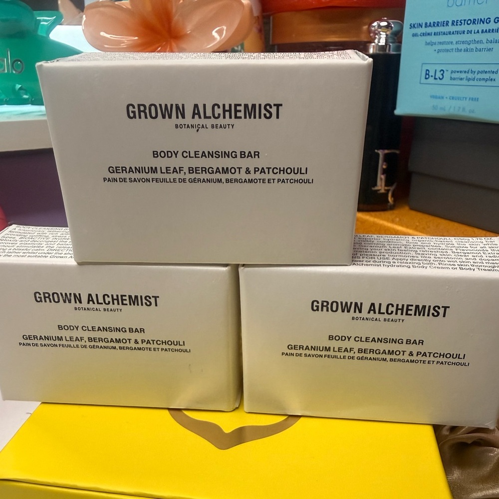 Grown Alchemist Geranium Leaf Cleansing Bar